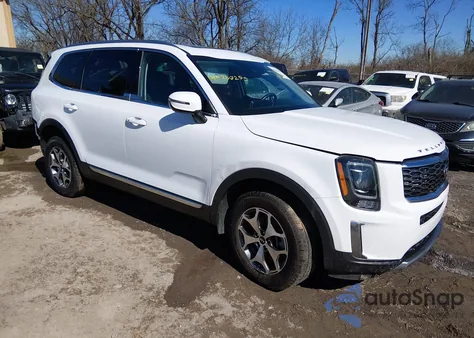 2021 Kia Telluride Ex z USA, uszkodzony, nr VIN 5XYP3DHC8MG129728